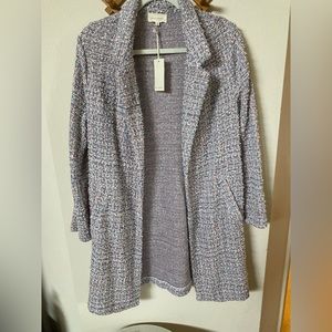 Melloday Tweed Coat MEDIUM NWT
